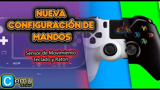 Nueva configuración de mandos CEMU 2.0