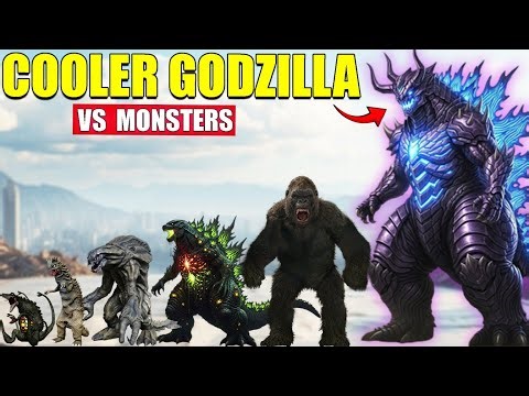 Cooler Final Godzilla vs Giant Monsters | 3D Monster Size Comparison 2025