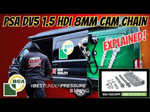 PSA Stellantis DV5 1 5 HDi Cam Chain Failure – BGA 8mm Upgrade Solution