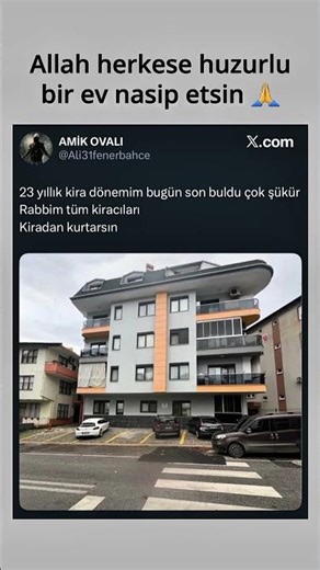 23 Yıllık Kira Dönemi Sona Erip Ev Sahibi Olan Adam! #kira #evsahibi #keşfet