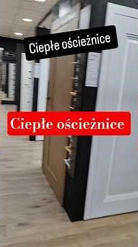 Ciepłe ościeżnice w drzwiach zewnętrznych