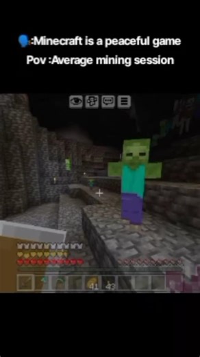 Minecraft Player Life #minecraftmemes #minecraftshorts #bedrock #gaming