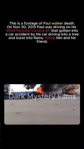 Footage of Paul Walkers death