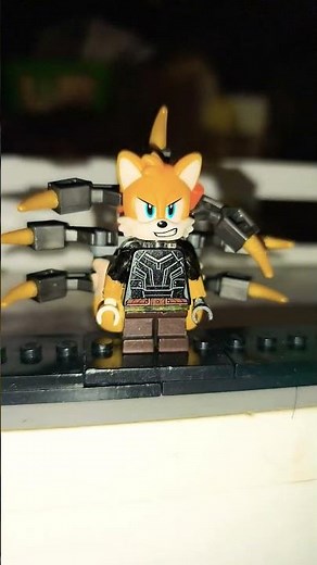 Custom LEGO Tails Nine from Sonic Prime