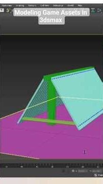 Create Game Assets in 3dsmax | How to Model it. #3d #gameassets