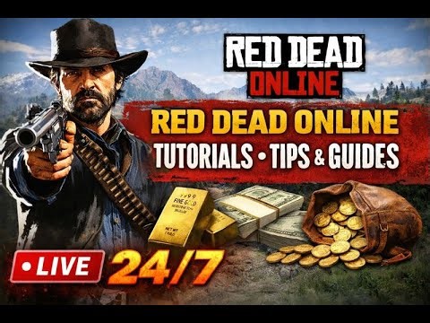 🔴 24/7 Red Dead Online Tutorials, Tips & Guides (Always On)