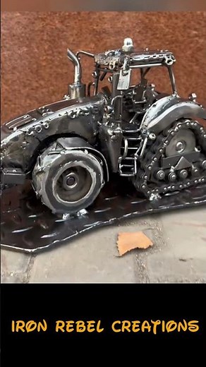 "Mini Machines, Big Power" #robot #scraper #art #shorts