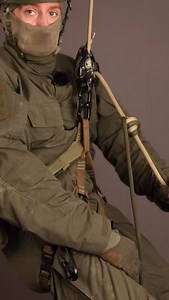 21K views · 6.6K reactions | Rappelling past a knot – with just a...