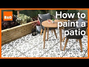 How to paint a patio | DIY