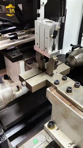 Fully Automatic Double Head Round Bar Chamfering Machine#machine #bevelingmachine