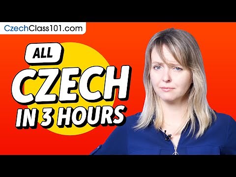 Learn Czech in 3 Hours - ALL the Czech Basics You Need