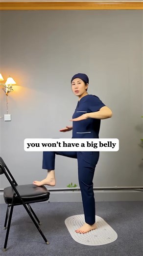 One Chair for Full-Body Slimming—4 Daily Moves for a Gorgeous Shape! #womensfitness #Sports #exercise #girls #homeworkout #fitnese | Yang Wang