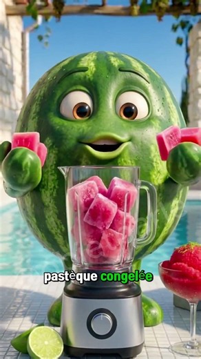 🍉 Homemade Watermelon Lime Sorbet — No Ice Cream Maker, No Added Sugar, 2 Ingredients