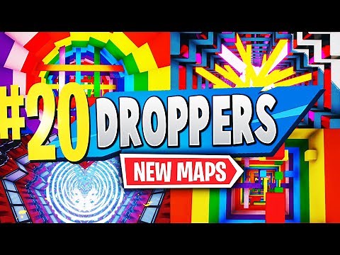 TOP 20 Best DROPPER Creative Maps In Fortnite | Fortnite Dropper Map CODES