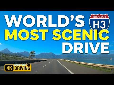 Driving Through Paradise: The Epic H-3 Freeway Full Tour 🌴 Hawaii John