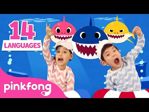 BABY SHARK DANCE ALONG in 14 languages｜+ Compilazione｜Pinkfong! Canzoni per Bambini