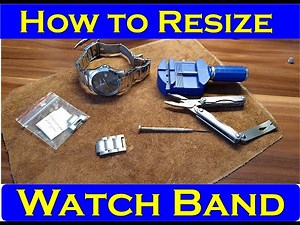 How to Resize / Adjust a Watch Band