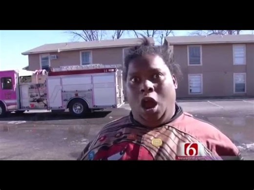 Weird News Today: "The building is on fire!" meme [VIDEO]