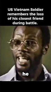 US Veteran Remembers his Friend He Lost During Vietnam War #ushistory #vietnamwar #usarmy #veteran