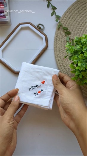 Easy and pretty embroidery pattern#embroiderylover#handembroidery #viralvideo #shorts #diy