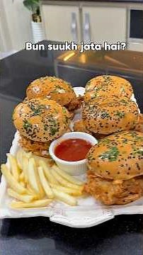 Chicken Zinger Burger Recipe 🔥 Better Than KFC? #cooking #recipes