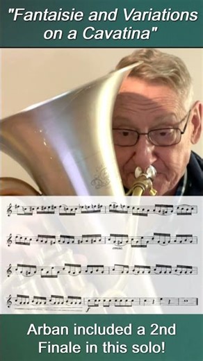 2nd Finale, "Fantaisie and Variations on a Cavatina" by Arban - Adams E3 Euph, Wick 5ABL mouthpiece