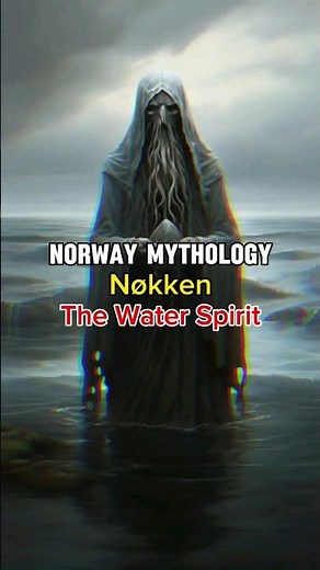 Norway Mythology, Nokken, The Water Spirit #mythology #mythicalbeings