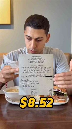 Panera Bread $10 Meal On a Diet