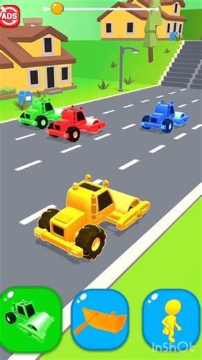 road roller safety cartoon racing funny game viral racing video