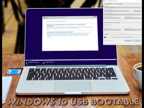 Cómo crear un usb bootable con la instalación de windows 10