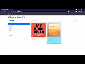 Simple Online Public Access Catalog OPAC using PHP and SQLite DEMO