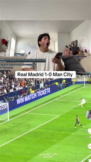 Isaac elera (@isaacelera_)’s video of real madrid vs man city