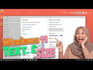 Fix Tiny Text FAST - How to Adjust Text Size on Windows 11 | Step by Step Tutorial