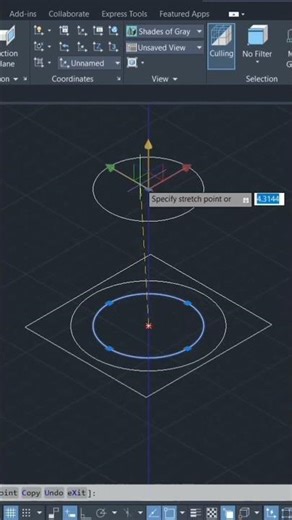 Loft Command in AutoCAD | Create 3D Shapes Fast (Quick Tutorial) 🚀#autocad #autocad3d