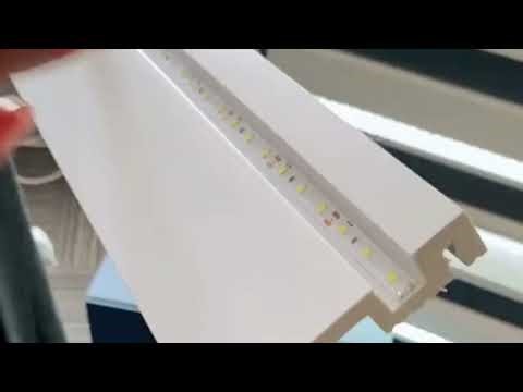 LED Baseboard Molding with Hidden Light Channel | Modern Wall Design by Tualca