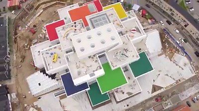 33K views · 473 reactions | Drone footage captures LEGO's brand-new...