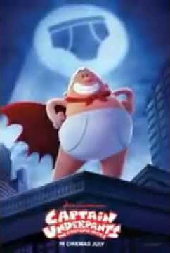 Captain Underpants: The First Epic Movie Full Movie HD!!!