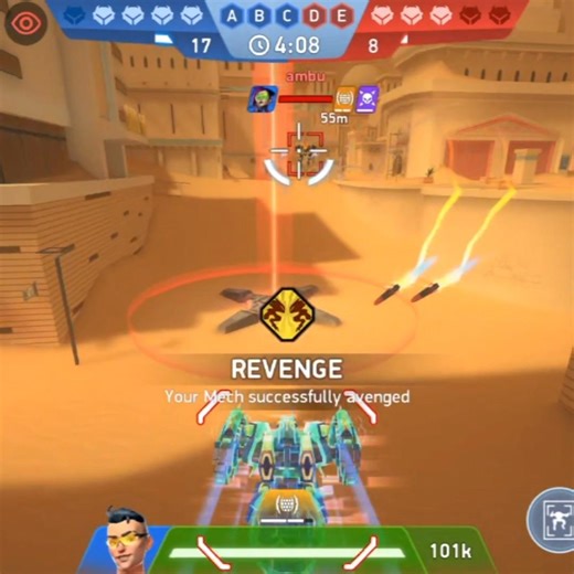 power of luck #mecharena #teammech #gaming #games