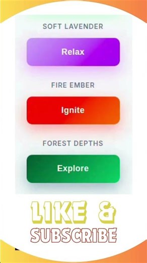 Polished Button Collection | Shiny Gradient Buttons Part - 4