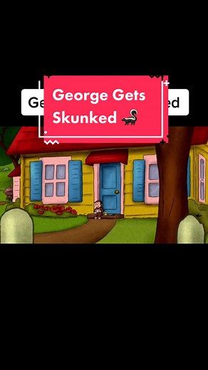 Curious George Clip #curiousgeorge #skunked #cartoon #cartoons #monkey #funnyvideos #fypシ #foryou #euan #euanmarshall #euanmarshallem #marshall #tiktok