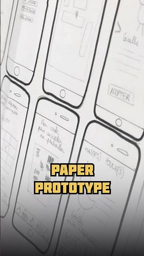 Create Paper Prototype with this App 🔥😍 #paperprototype #paperprototyping #wireframe #wireframes