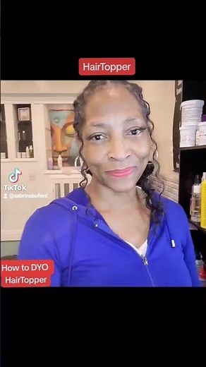 How to make a Hair Topper at home