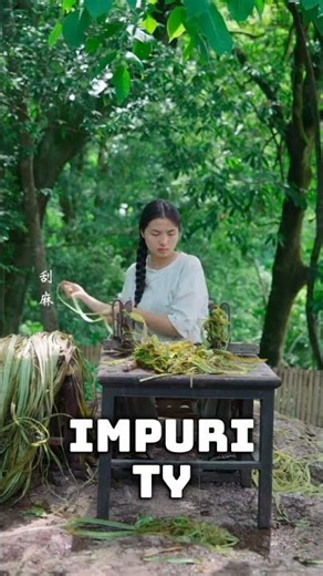 “Have you ever seen thread made straight from a tree?