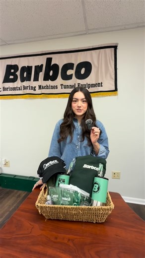 Barbco Inc on Instagram: "GIVEAWAY CLOSED ✅ We hit 1,000 followers — and that calls for a giveaway. 🥳 As a thank you for the continued support from the trenchless community, we’re loading one lucky winner up with Barbco swag — hoodies, hats, shot glasses, accessories, and more. But the real prize? A custom-built 48-950 Auger Boring Machine LEGO model. We spent months designing this piece, and we couldn’t be more excited to put it in the hands of someone who supports what we build every day. HOW