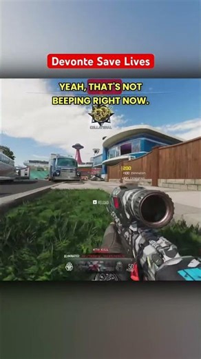 Devonte out here saving lives #cod #fyp #texplays #kawaii #ragebait