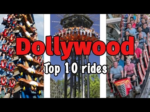 Top 10 rides at Dollywood - Pigeon Forge, Tennessee | 2022