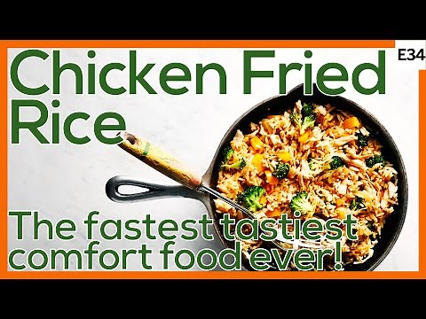 Leftover Rotisserie Chicken Recipe - Easy Chicken Fried Rice