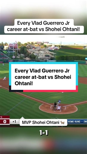 Every Vlad Guerrero Jr Career At-Bat vs Shohei Ohtani