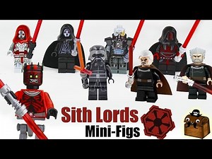 Knockoff LEGO Sith Lord Minifigures