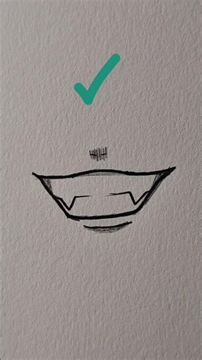 how to draw mouth #draw#tutorial #sketch #tutorial #drawings #sketchbook